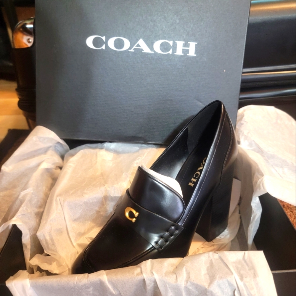 COACH ILYSE LOAFER PUMPS W10